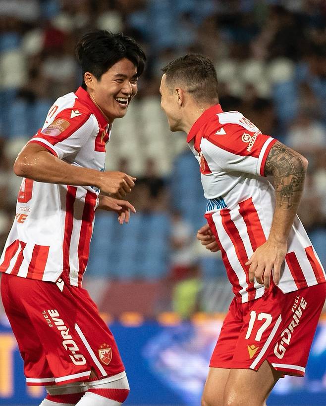 사진=즈베즈다 SNS 캡처