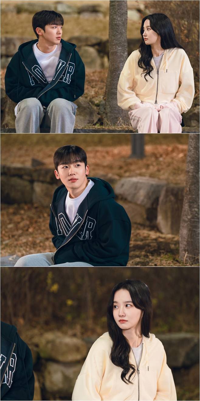 ‘트라이’ 김요한♥박정연, 한밤 데이트 포착 (제공: SBS)