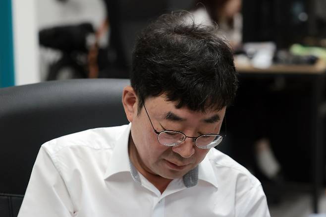 유튜브 채널 '신의 한수' 운영자 신혜식 대표. 연합뉴스