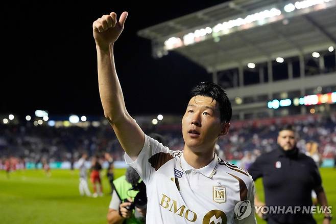 LAFC 입단한 손흥민 [AFP=연합뉴스]