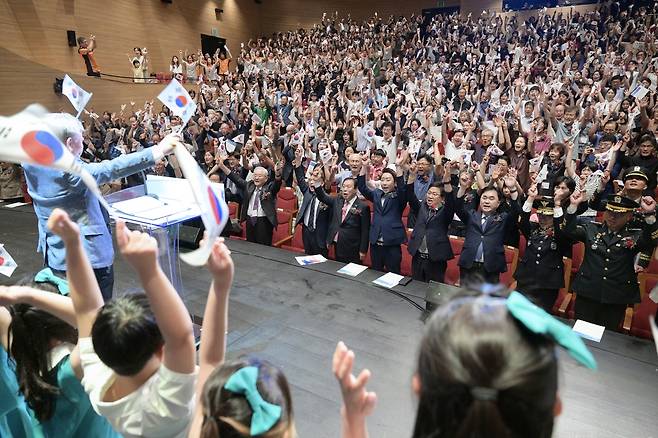 세종시 제80주년 광복절 경축행사 [세종시 제공. 재판매 및 DB 금지]