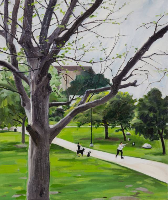 안다은, Ordinary Green, 2025. 스페이스 토핑 제공