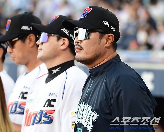 15일 창원NC파크에서 열린 NC와 한화와 경기. 경기 준비하는 NC 이호준 감독. 창원=송정헌 기자songs@sportschosun.com/2025.08.15/