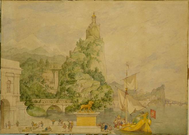 풍경 구도(1873). /빅토리아 앤 앨버트 박물관