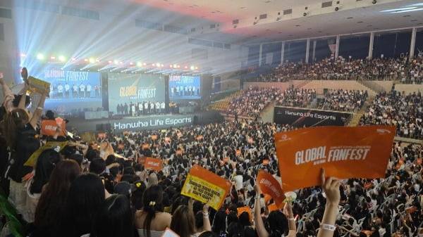 2025년 6월 베트남 호찌민에서 열린 한화생명e스포츠 팬 미팅 현장 / 연합뉴스