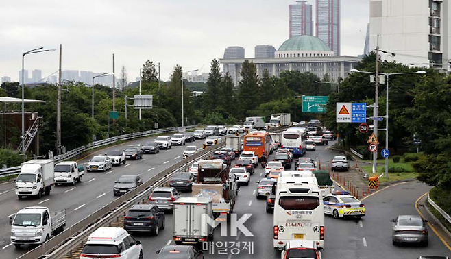 정체된 도로 / 사진=매경 DB