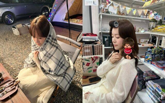 소소한 일상을 공개한 배우 한지민. /한지민 소셜미디어