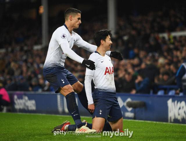 에릭 라멜라(왼쪽)와 손흥민./게티이미지코리아