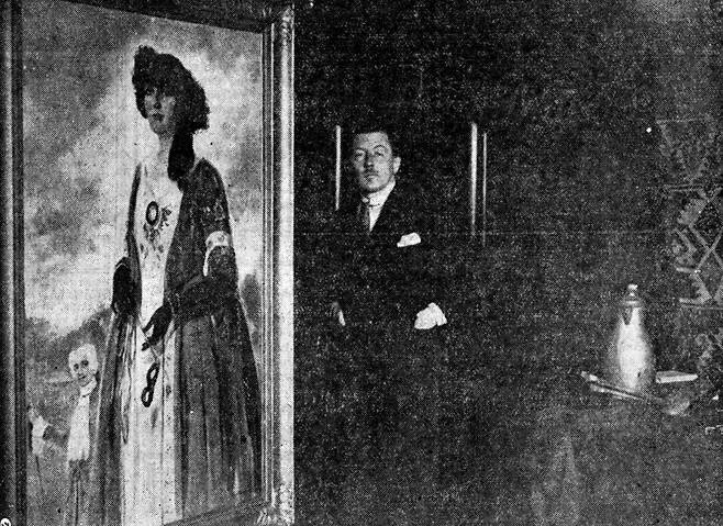 한 판 메이헤런, 자신의 작업실에 있는 모습, 1928, 작가미상 [위키미디어]