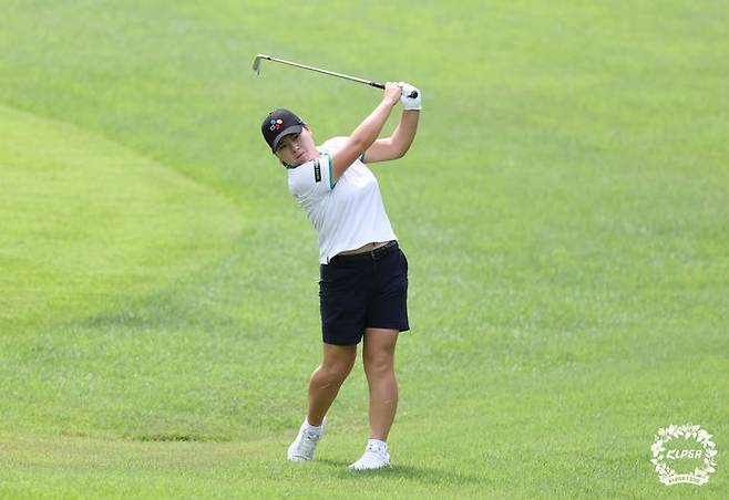 [서울=뉴시스]KLPGA 투어 홍정민. (사진=KLPGA 투어 제공)