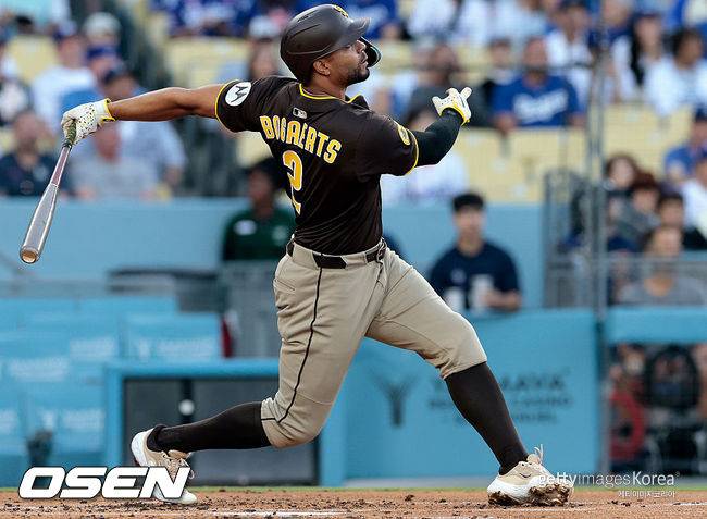 [사진] 샌디에이고 잰더 보가츠. ⓒGettyimages(무단전재 및 재배포 금지)