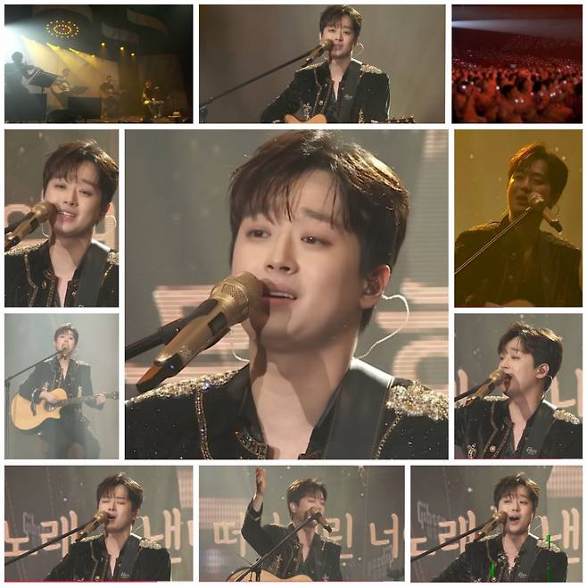 '찬원♥찬스 환상 하모니' 이찬원 '편지' 콘서트 라이브 영상 300만뷰