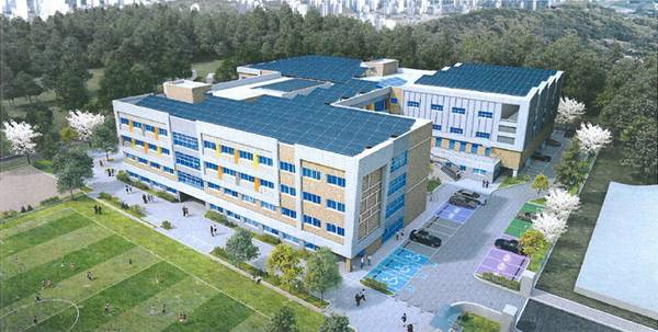 오산시에 들어설 ‘경기오산소프트웨어고등학교’ 조감도. /화성오산교육지원청 제공