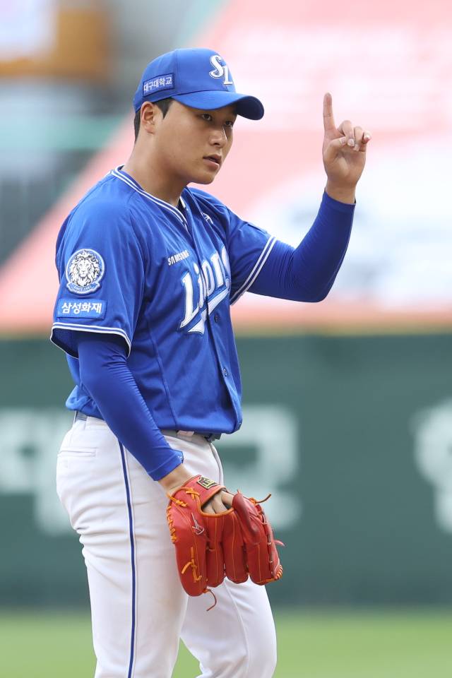 삼성 라이온즈의 왼손 투수 이승현. 삼성 제공
