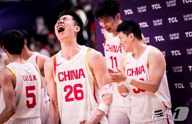 중국 남자 농구대표팀.(FIBA 제공)