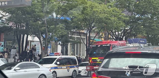 사고 현장. (독자 제공. 재판매 및 DB 금지) 2025.8.17/뉴스1