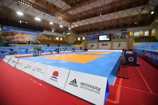 2019년 열린 제12회 동아시아유도선수권대회 경기장 모습. 해당 내용과 관계 없음. /사진=뉴시스