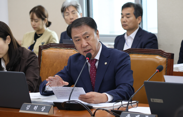 국회 환경노동위원회 소속 김위상 국민의힘 의원(비레대표·초선).<김위상 국회의원실 제공 사진>