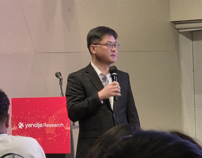 현장에 함께한 김정훈 문화체육관광부 관광정책국장이 발언 중이다 / 사진=김혜성 여행+ 기자