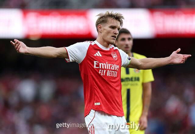 지난 시즌 부진한 활약을 펼친 마르틴 외데고르. /게티이미지코리아