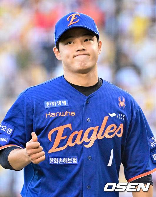 [OSEN=조은정 기자] 한화 문동주. 2025.08.10 /cej@osen.co.kr