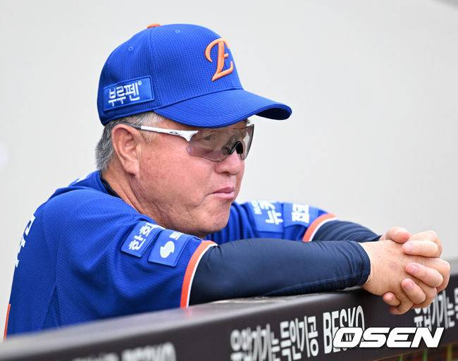 [OSEN=이대선 기자] 한화 김경문 감독 2025.08.01 /sunday@osen.co.kr