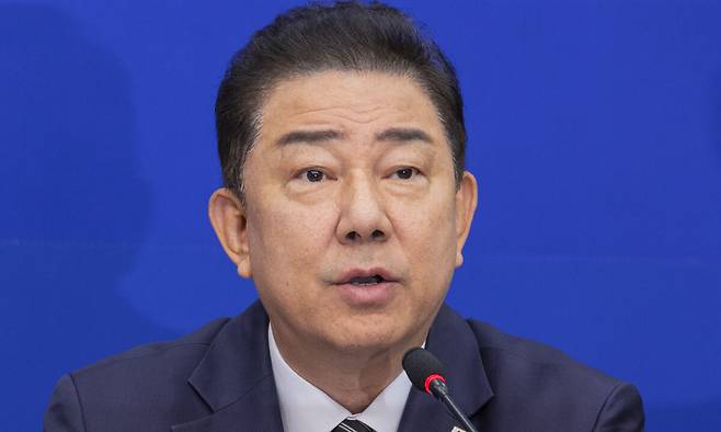 더불어민주당 김병기 원내대표. 연합뉴스
