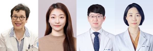 분당서울대병원 소화기내과 김나영 교수, 김예진 전문의, 최용훈 교수, 내분비대사내과 공성혜 교수(사진 왼쪽부터). /분당서울대병원 제공
