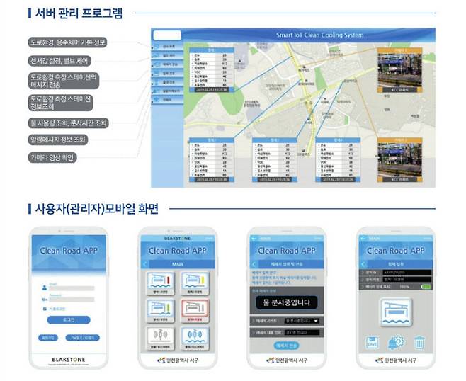 서버 과닐와 사용자 친화형 모바일 화면.