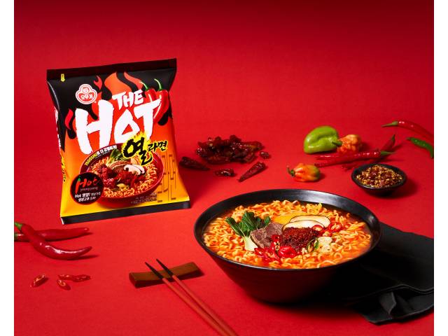오뚜기의 신제품 '더핫 열라면'/사진제공=오뚜기