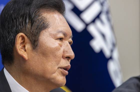 정청래 더불어민주당 대표. 〈사진=연합뉴스〉