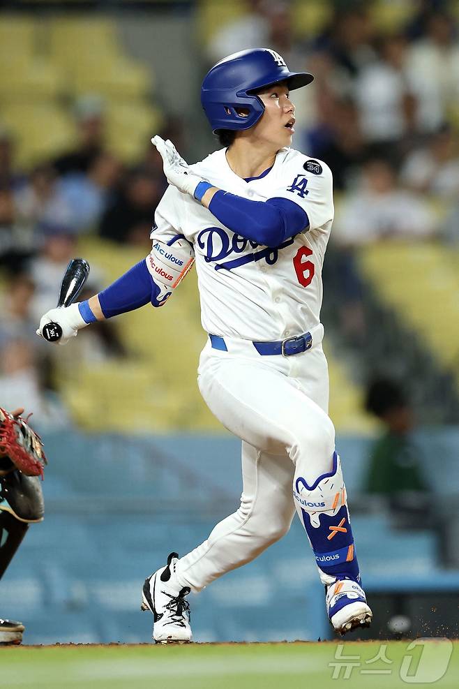 LA 다저스 김혜성.ⓒ AFP=뉴스1
