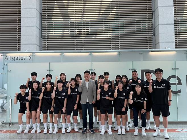 한국 여자핸드볼 대표팀(대한핸드볼협회 제공)