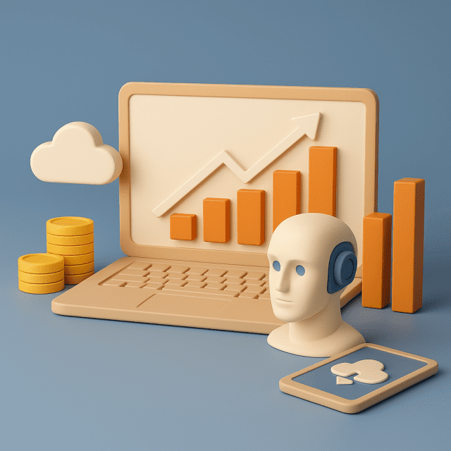 국내 SW 기업들이 상반기 실적 성장세를 이어갔다. (사진=챗GPT 제작)