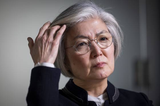 지난해 2월 강경화 전 외교부 장관(아시아소사이어티 회장)을 서울 서대문구 연세대학교 신촌캠퍼스 미우관에서 중앙SUNDAY가 인터뷰 했다. 최영재 기자