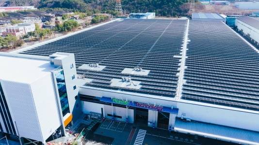 경북 구미에 있는 피엔티의 본사와 1공장 / 피엔티 제공