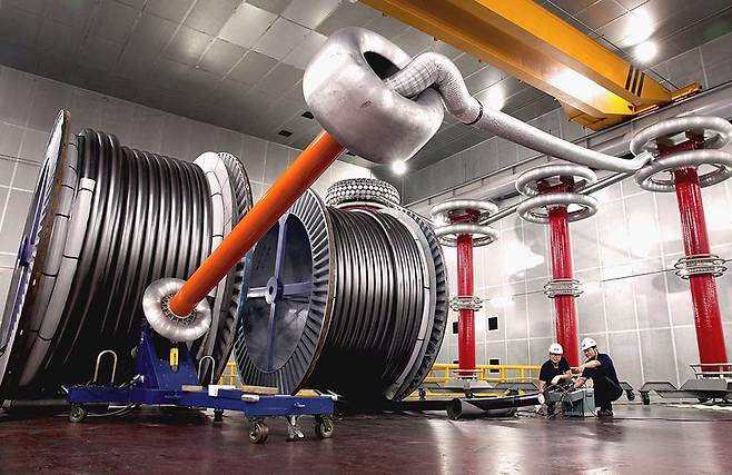 LS전선 초고압 직류(HVDC) 케이블. 사진=LS전선