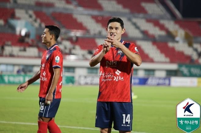 Gimcheon Sangmu Lee Dong -kyung. Photo = Korea Professional Football Federation