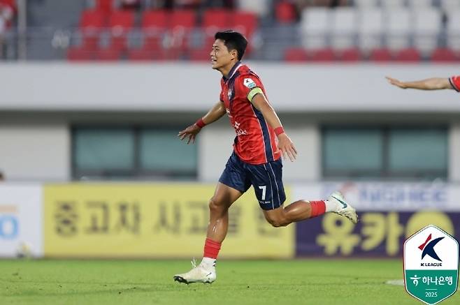 Kim Cheon Sangmu Kim Seung -seop. Photo = Korean professional football