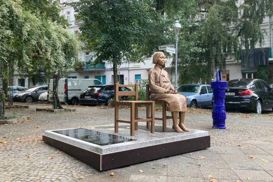 베를린 소녀상. 코리아협의회 홈페이지 캡처