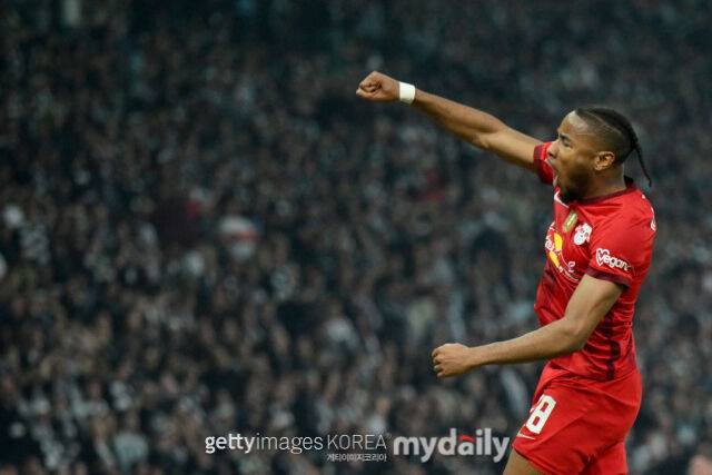 라이프치히 시절 전성기를 누렸던 크리스티안 은쿤쿠. /게티이미지코리아