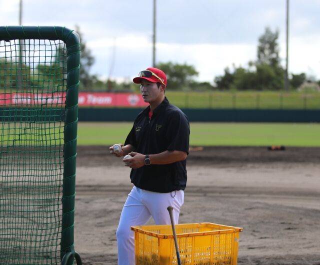 KIA 타이거즈 이해창 배터리코치./KIA 타이거즈