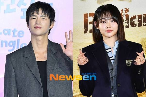 왼쪽부터 서인국 강미나/뉴스엔DB