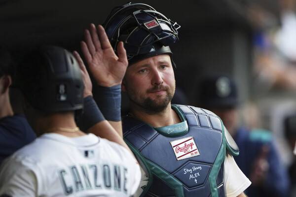 ▲ 시애틀 매리너스 거포 포수 칼 랄리. ⓒ연합뉴스/AP/REUTERS