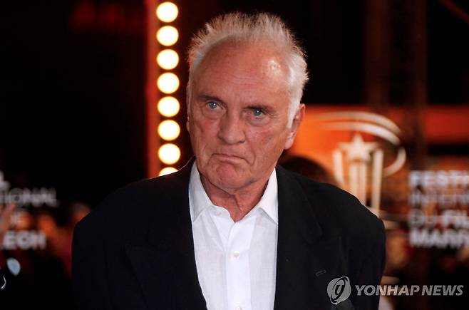 2012년 마라케시국제영화제 참석한 테런스 스탬프 [AFP 연합뉴스 자료사진. 재판매 및 DB 금지]