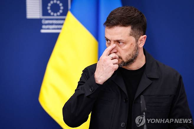 젤렌스키 우크라이나 대통령 [AFP=연합뉴스 자료사진. 재판매 및 DB 금지]