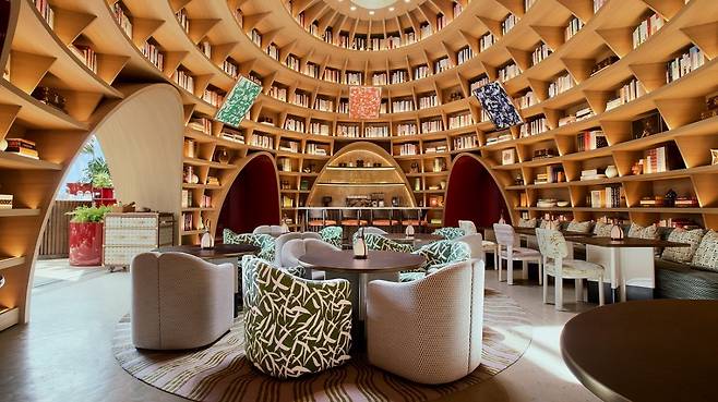 루이비통 레스토랑 '르 카페 루이비통(Le Café Louis Vuitton)' 모습(사진/루이비통 제공)