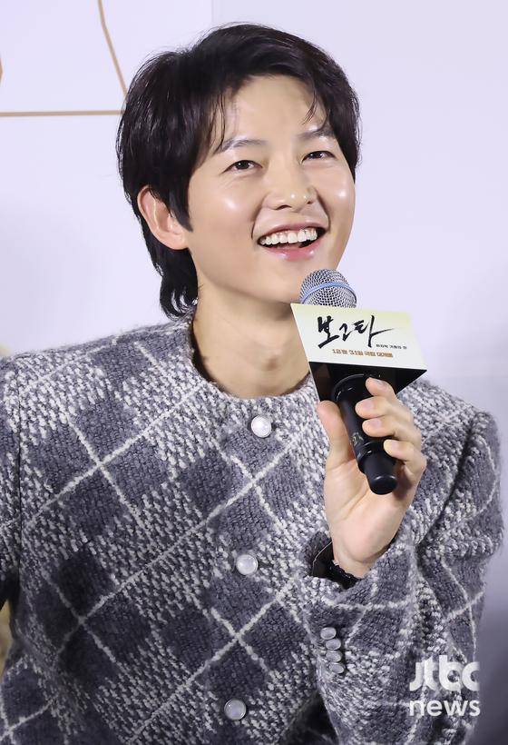 6일 오전 서울 코엑스 메가박스에서 영화 '보고타' 제작보고회가 열렸다. 김성제 감독, 배우 송중기, 이희준, 권해효, 박지환, 조현철, 김종수가 참석했다. 박세완 엔터뉴스팀 기자 park.sewan@jtbc.co.kr (콘텐트비즈니스본부)