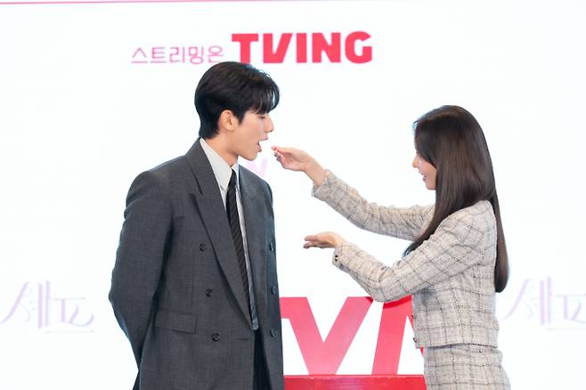 ‘폭군의 셰프’ 제작발표회 이채민, 임윤아 (제공: tvN)