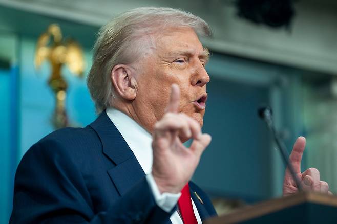 도널드 트럼프 미국 대통령. /UPI연합뉴스